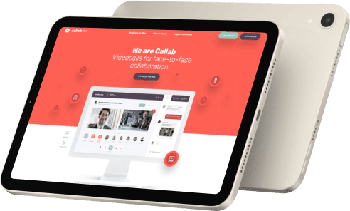 Callab.me videoconferencing platform screenshot