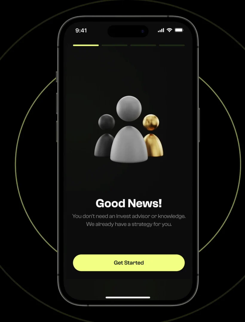 Metawyze-Onboarding: „Good News!“ – die App bringt die Anlagestrategie gleich mit